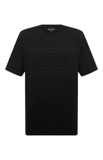 Хлопковая футболка GIORGIO ARMANI, арт. GM000159/TE10333, фото 1