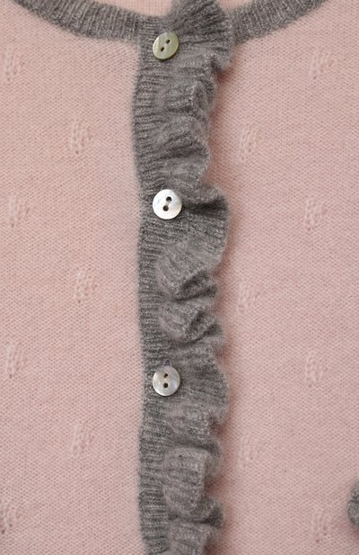 Кашемировый кардиган OSCAR ET VALENTINE, арт. CAR07S, фото 3