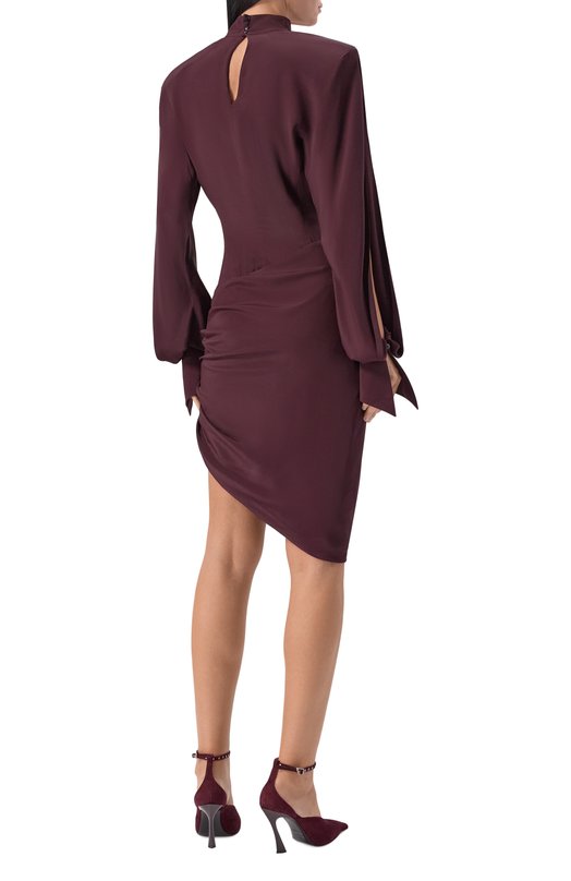 Платье Mugler 25F1R01759385 Бордовый  25F1R01759385 Фото 3