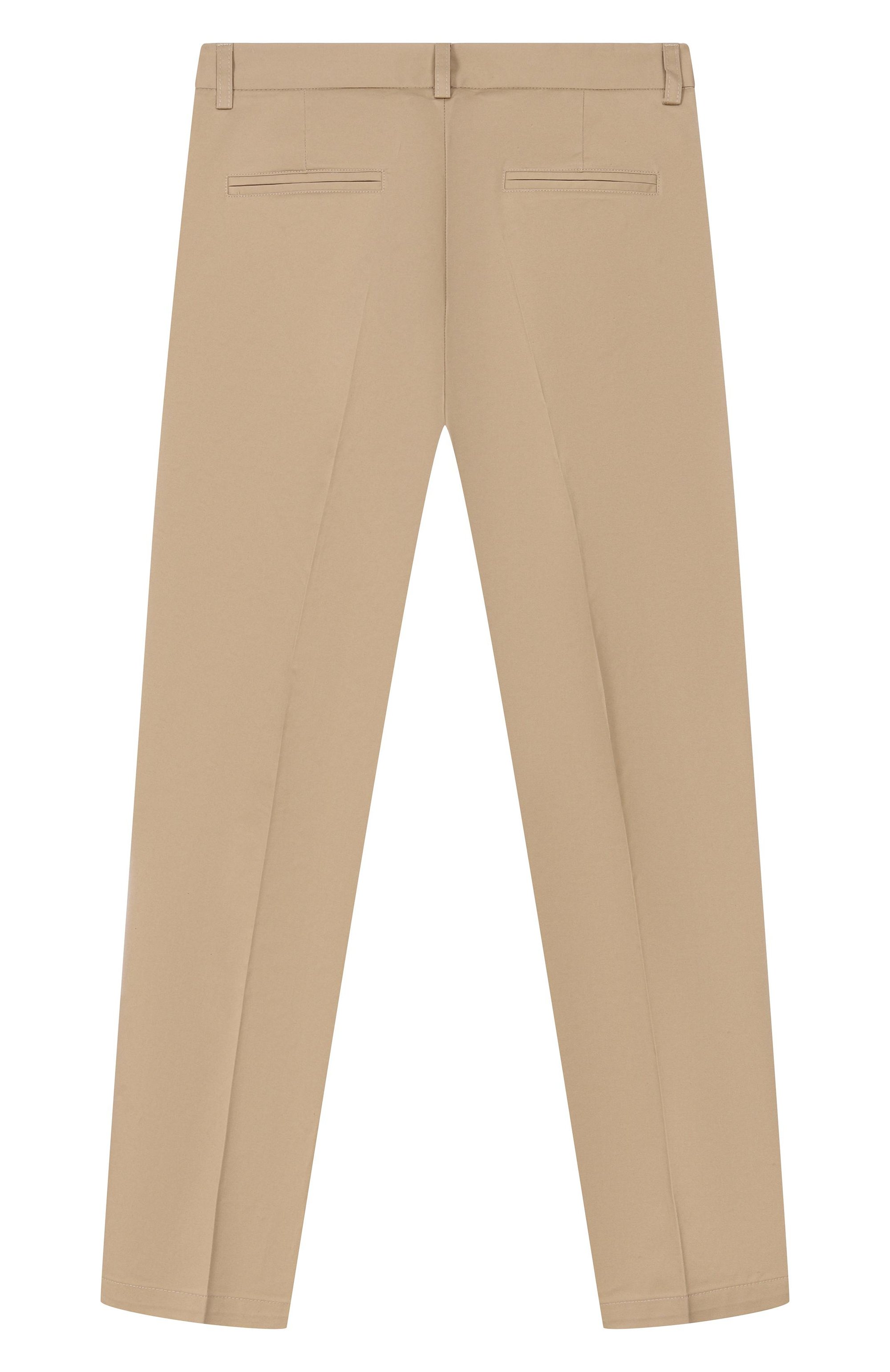 Хлопковые брюки PAOLO PECORA MILANO бежевого цвета по цене 16850 руб., арт. PP4247_001, фото 2 Хлопковые брюки PAOLO PECORA MILANO, арт. PP4247_001, фото 2