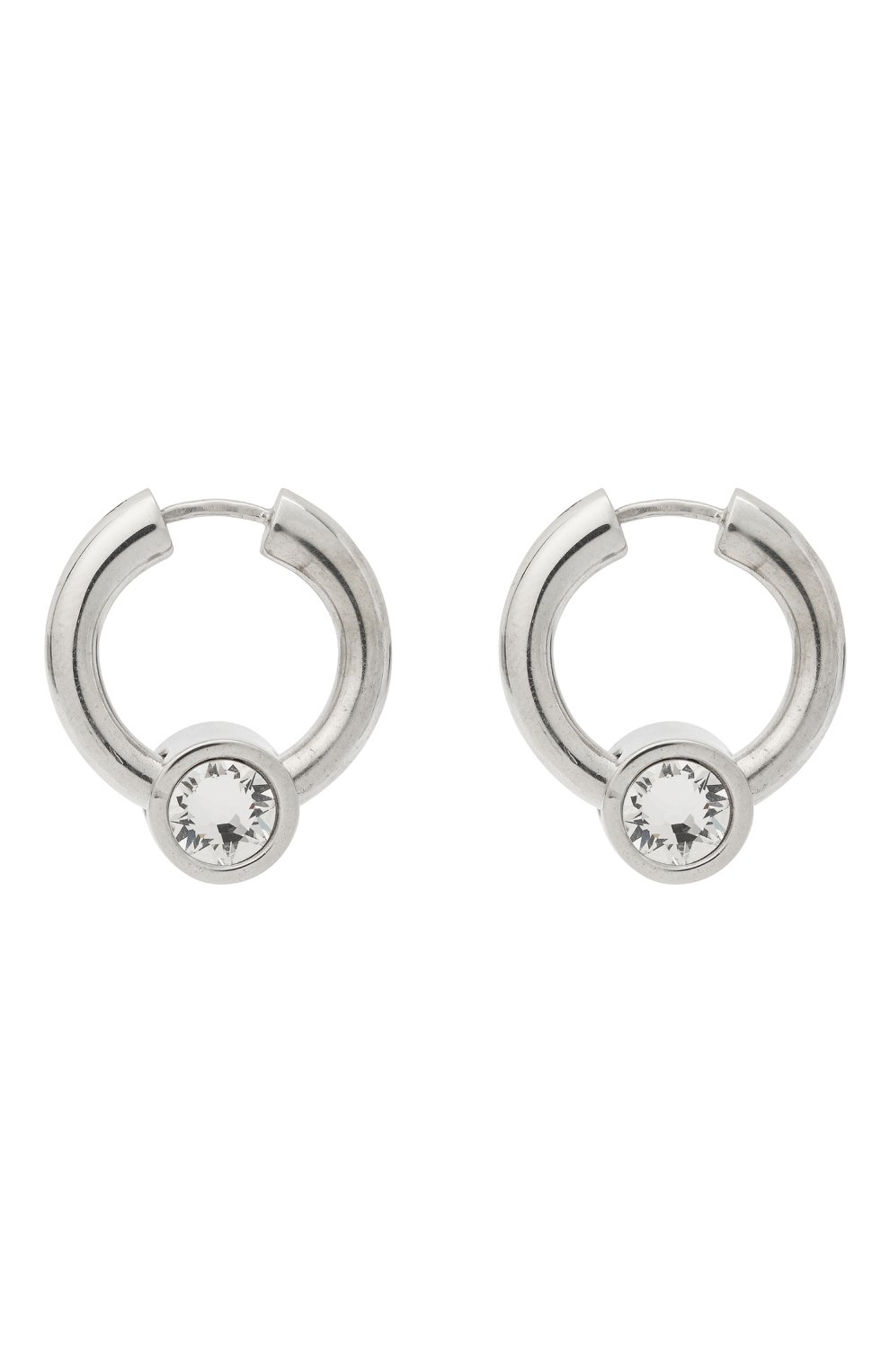 Серьги BALENCIAGA серебряного цвета по цене 59950 руб., арт. 624664/J841R, фото 1 Серьги BALENCIAGA, арт. 624664/J841R, фото 1