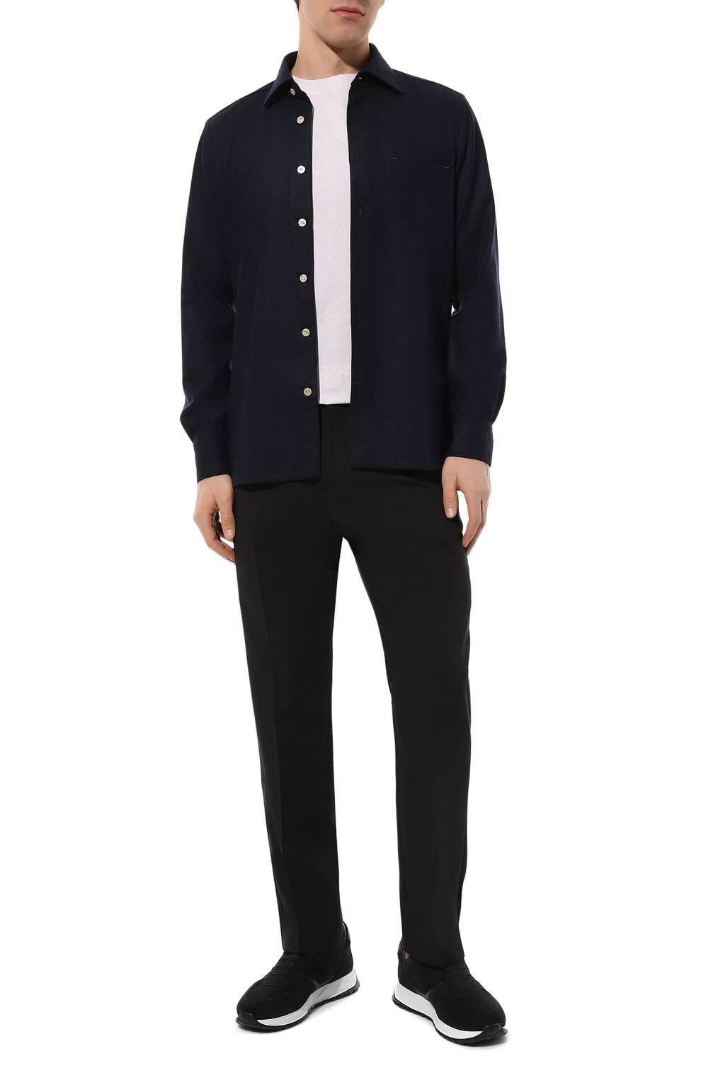 Шерстяная рубашка KITON, арт. UMCNERK0131C07, фото 2