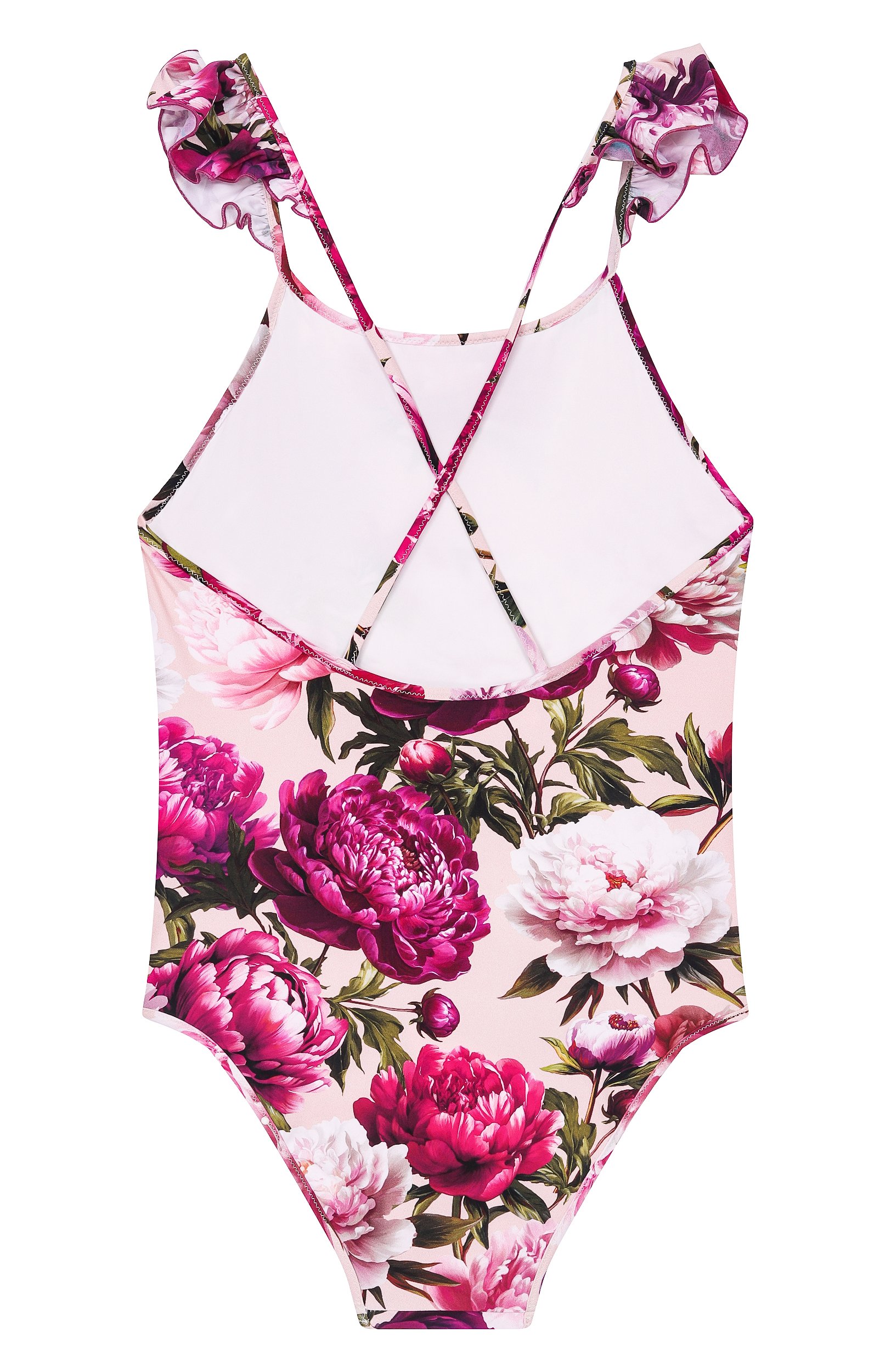 Слитный купальник DOLCE & GABBANA розового цвета по цене 30850 руб., арт. L5J886/0N0IN_001, фото 2 Слитный купальник DOLCE & GABBANA, арт. L5J886/0N0IN_001, фото 2
