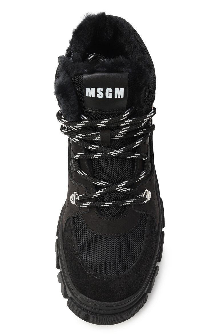Утепленные ботинки MSGM KIDS, арт. 81138/36-40, фото 1