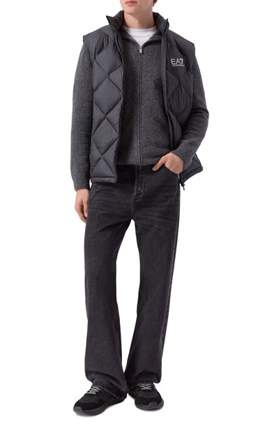 Текстильные кроссовки EMPORIO ARMANI, арт. EM003667/AF19533, фото 2