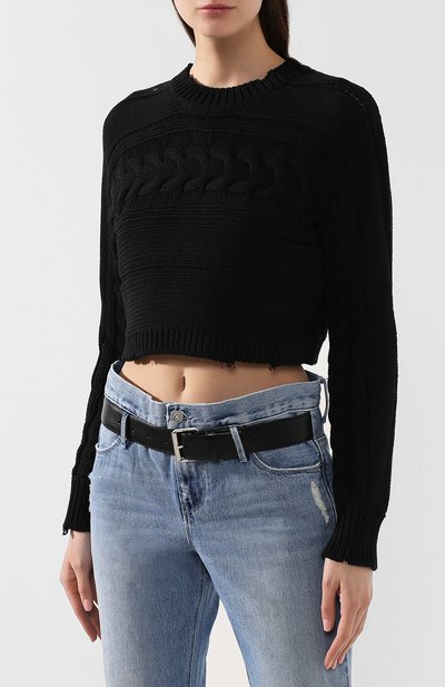 Хлопковый пуловер RTA, арт. WS969-7064JTBK, фото 3