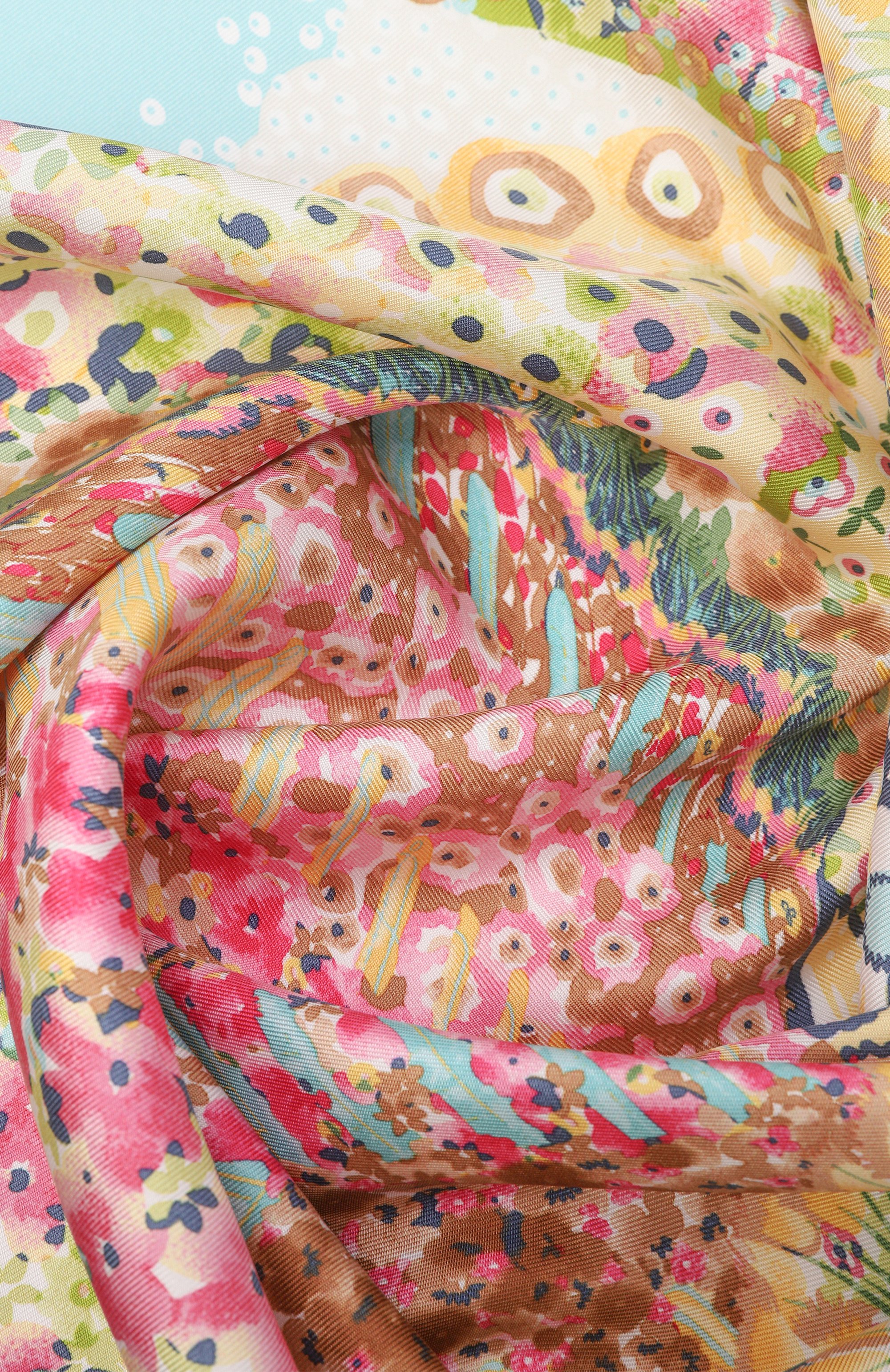 Шелковый платок FERRAGAMO, арт. 310220/793, фото 3