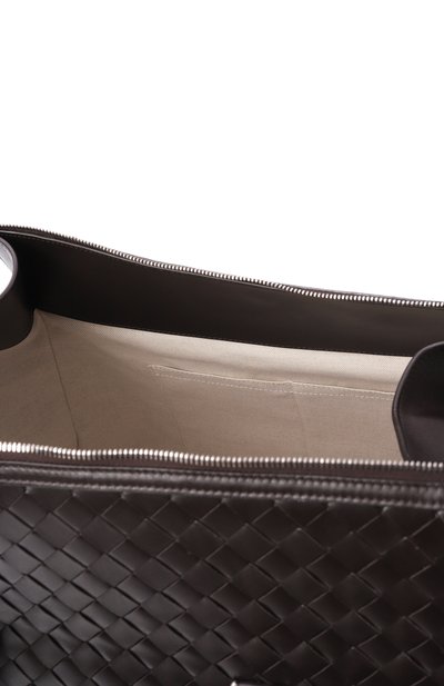 Сумка zip tape weekender BOTTEGA VENETA темно-коричневого цвета по цене 651500 руб., арт. 815814/V2HL1, фото 5 Сумка zip tape weekender BOTTEGA VENETA, арт. 815814/V2HL1, фото 5