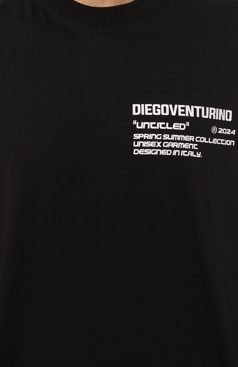 Хлопковая майка DIEGO VENTURINO, арт. D3S4TS-SMBASIC2, фото 1