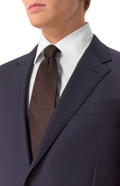 Шелковый галстук ZEGNA, арт. 1P8/Z8D80TA8, фото 2