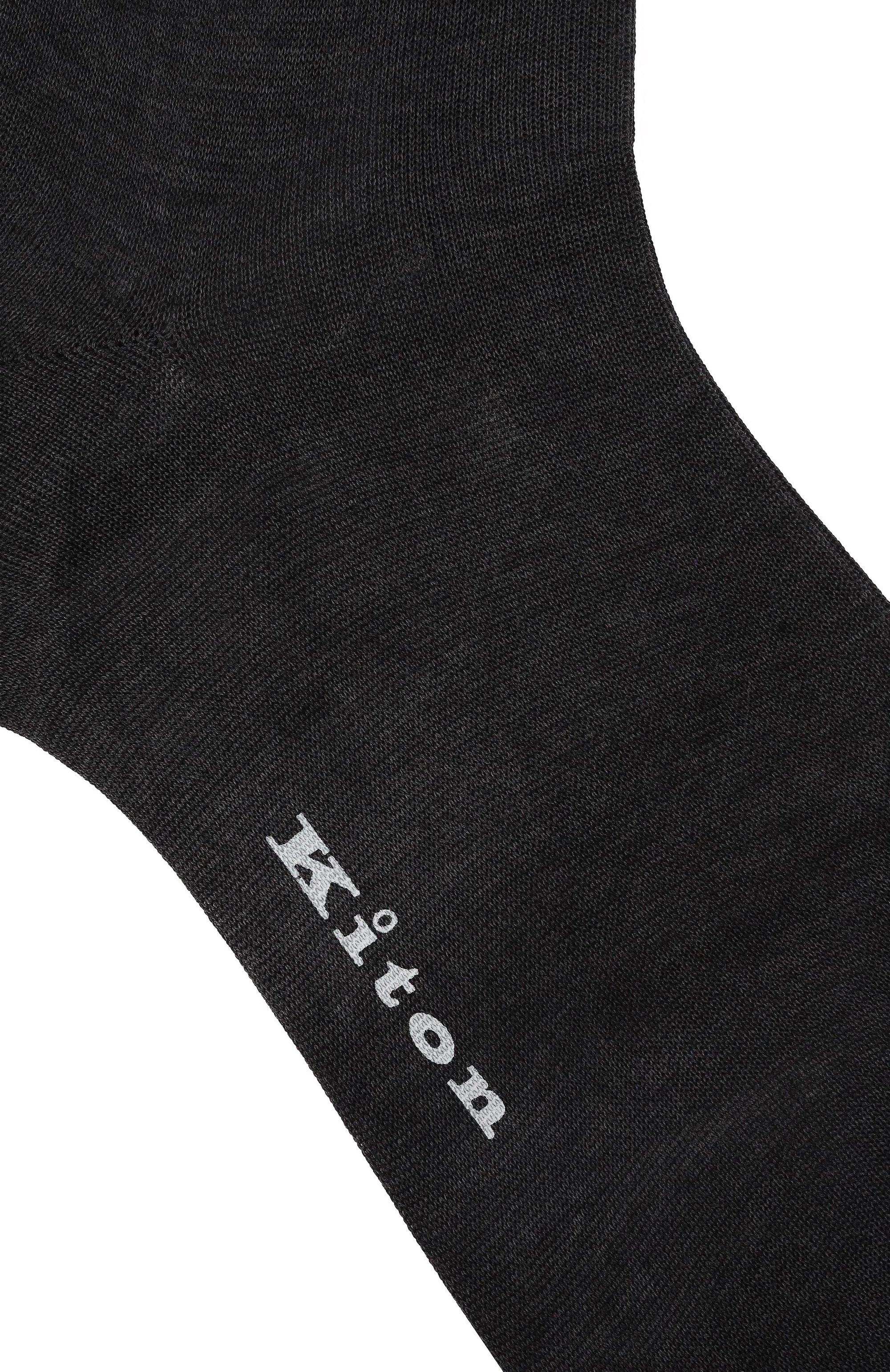 Хлопковые носки KITON, арт. UCALZ10X0751A, фото 2