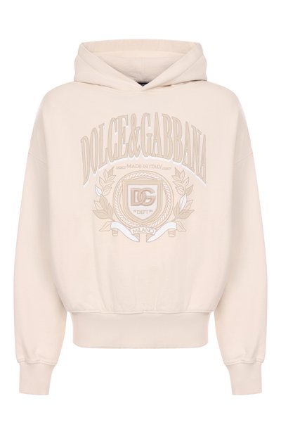Мужской хлопковое худи DOLCE & GABBANA, арт. G9BJGZ/G702J