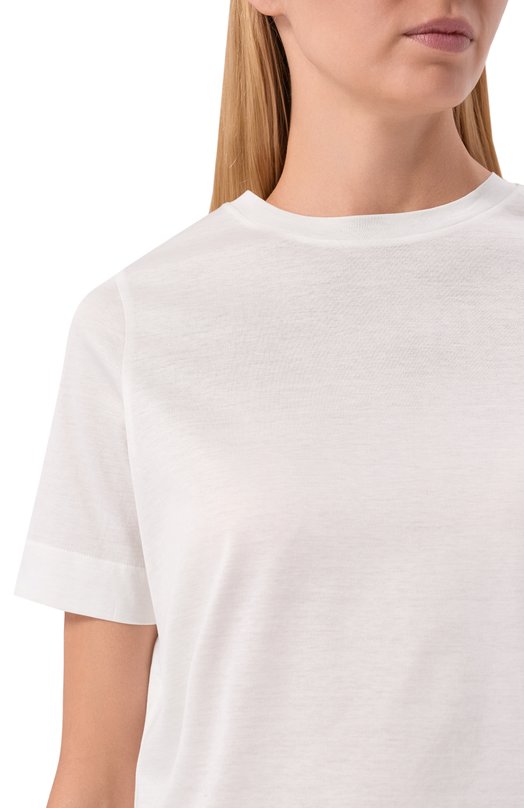 Хлопковая футболка Gran Sasso 60203/74000 Белый  60203/74000 Фото 5