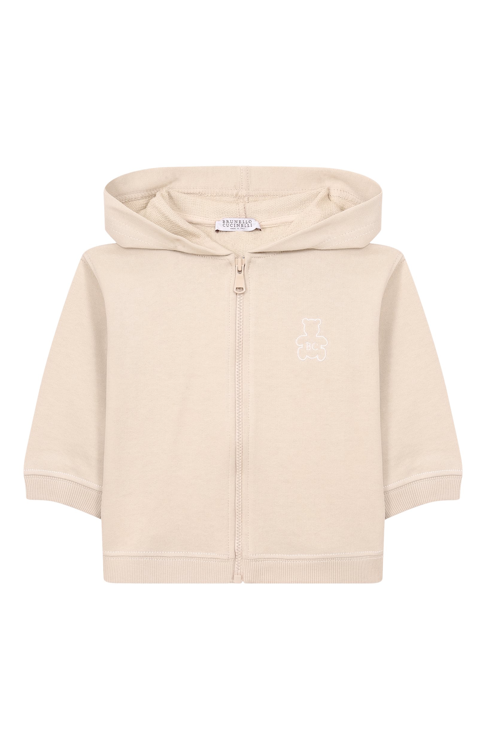 Хлопковая толстовка BRUNELLO CUCINELLI, арт. BD824TW02R, фото 1