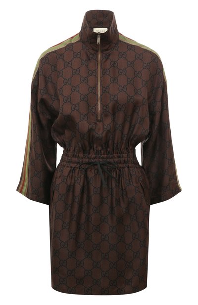 Женское атласное платье GUCCI, арт. 628781 XJCL5