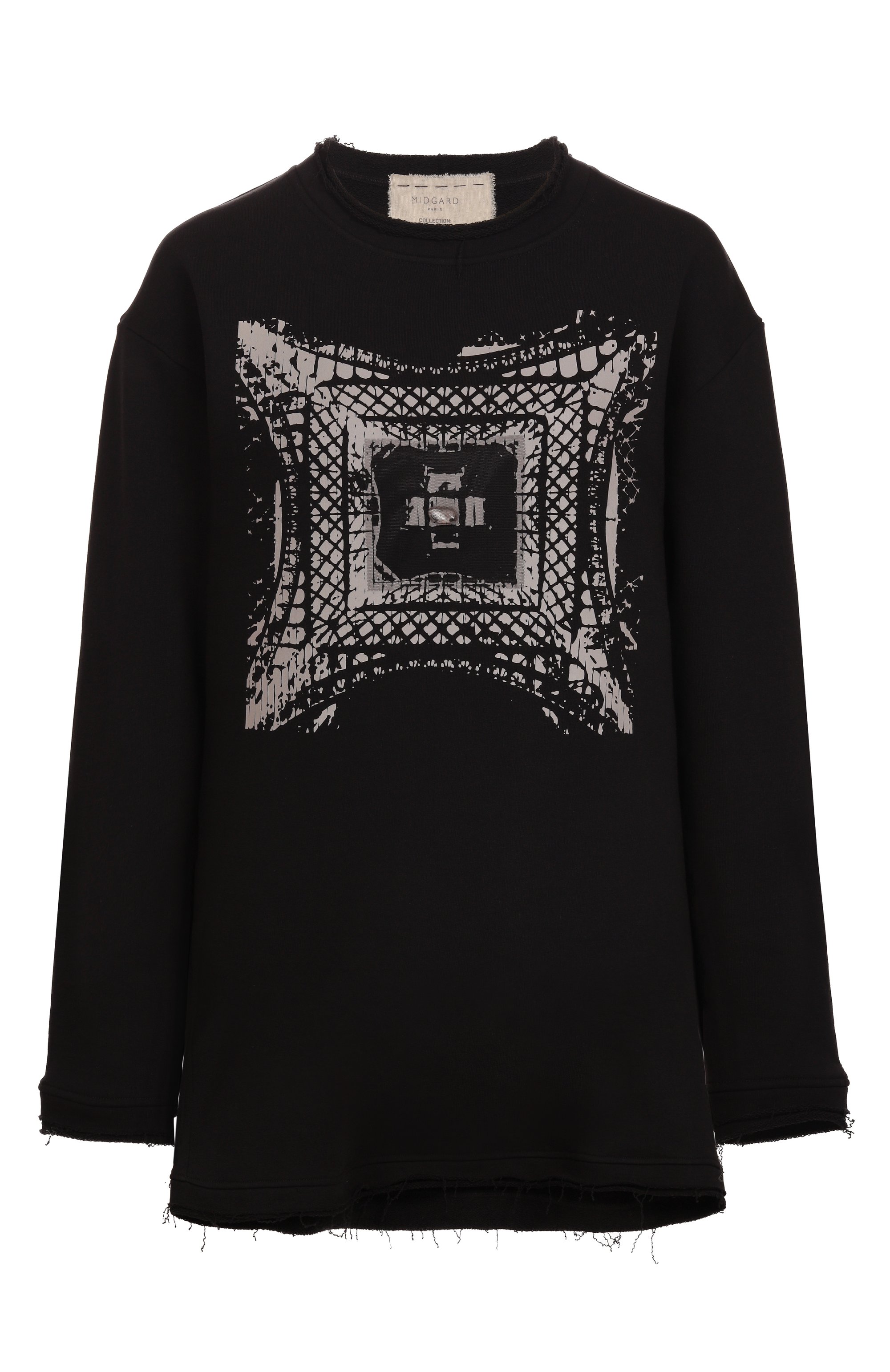 Хлопковый пуловер MIDGARD PARIS, арт. SR46CN-OS-BK, фото 1