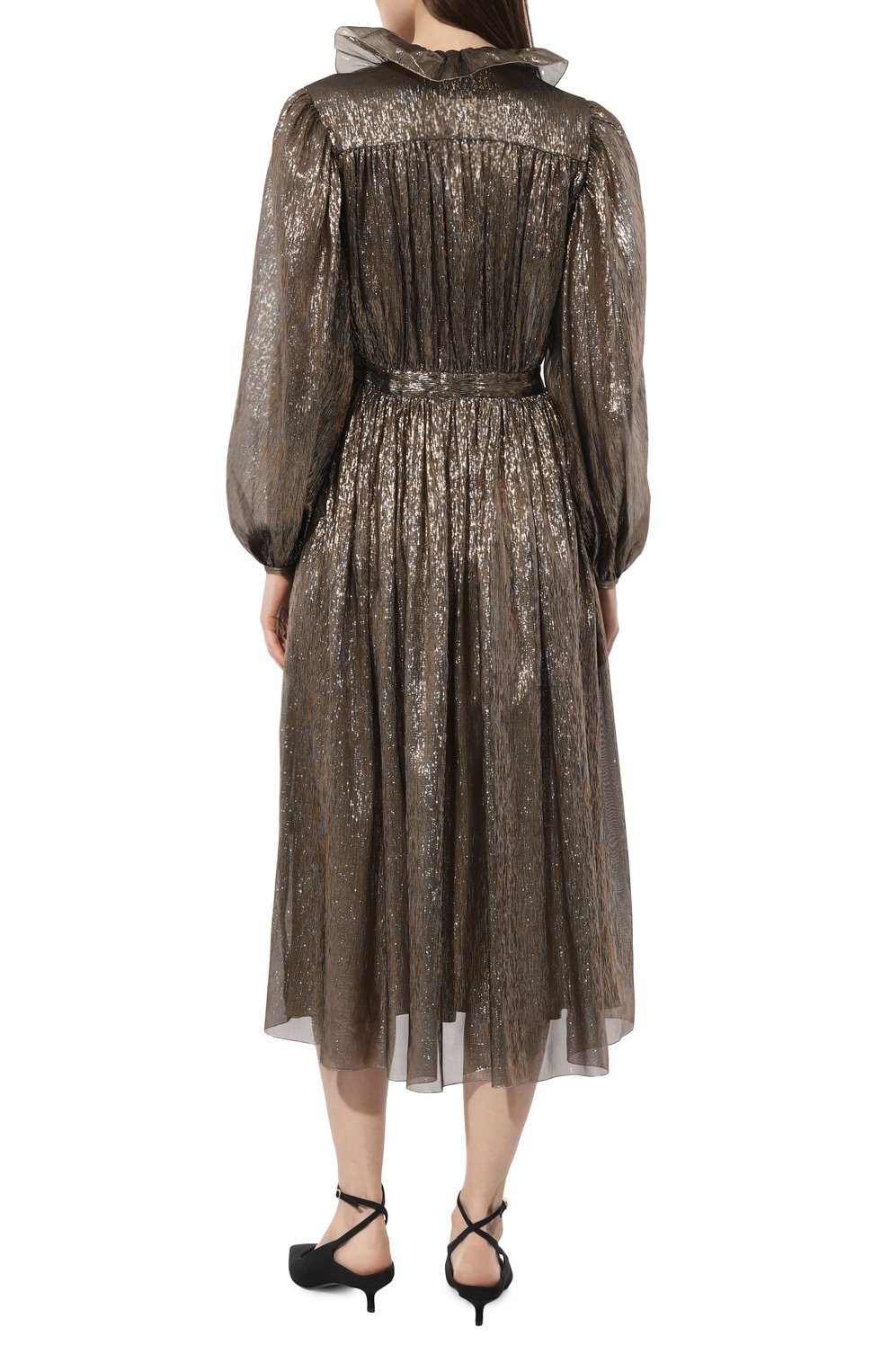 Шелко вое платье VIKA GAZINSKAYA, арт. FW23-24-13122, фото 4