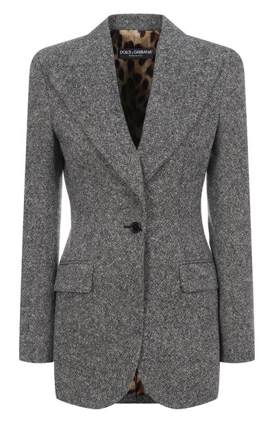 Женский шерстяной жакет DOLCE & GABBANA, арт. F29QGT/FMBAR