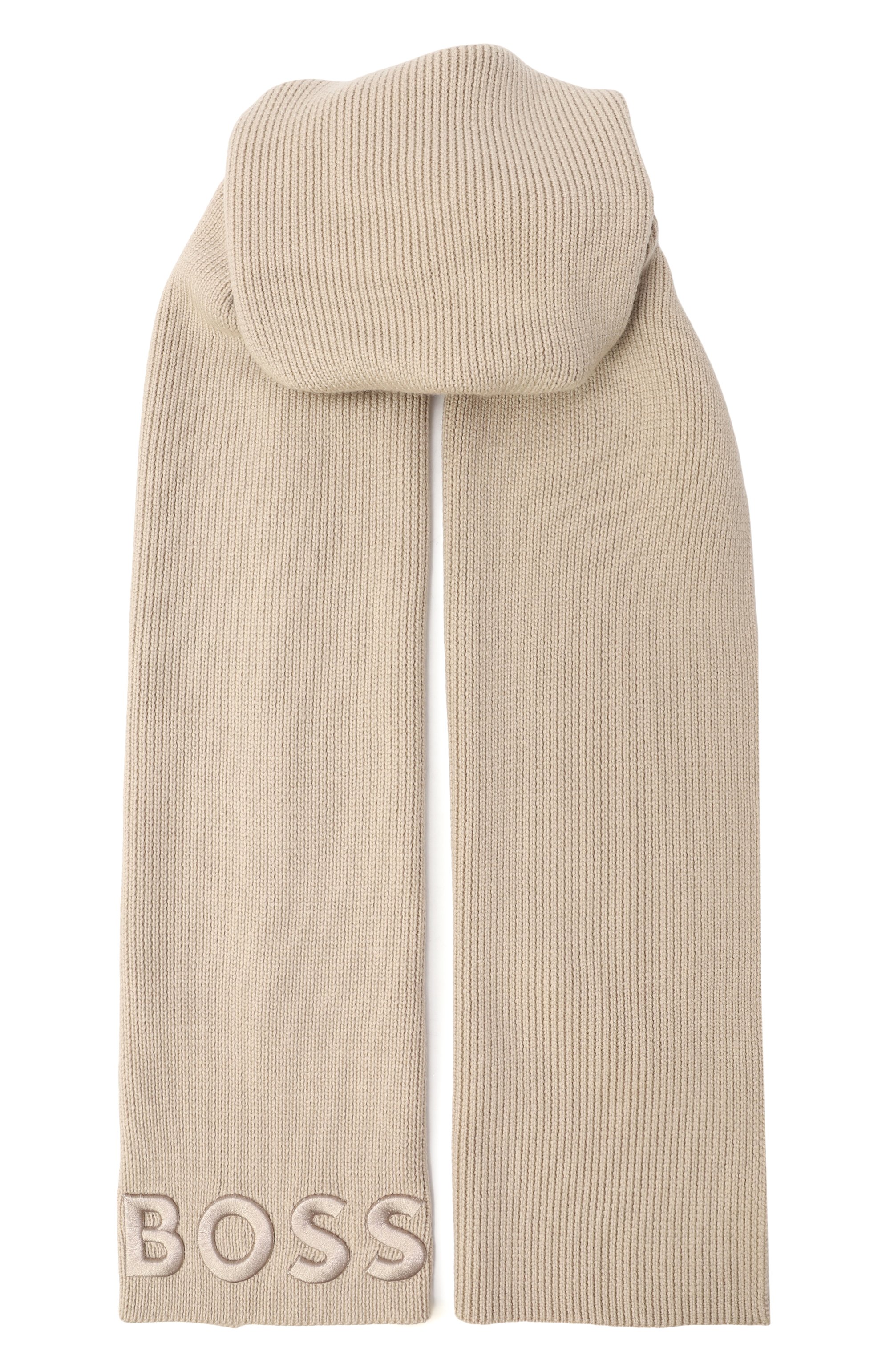 Шерстяной шарф BOSS, арт. 50497861, фото 1