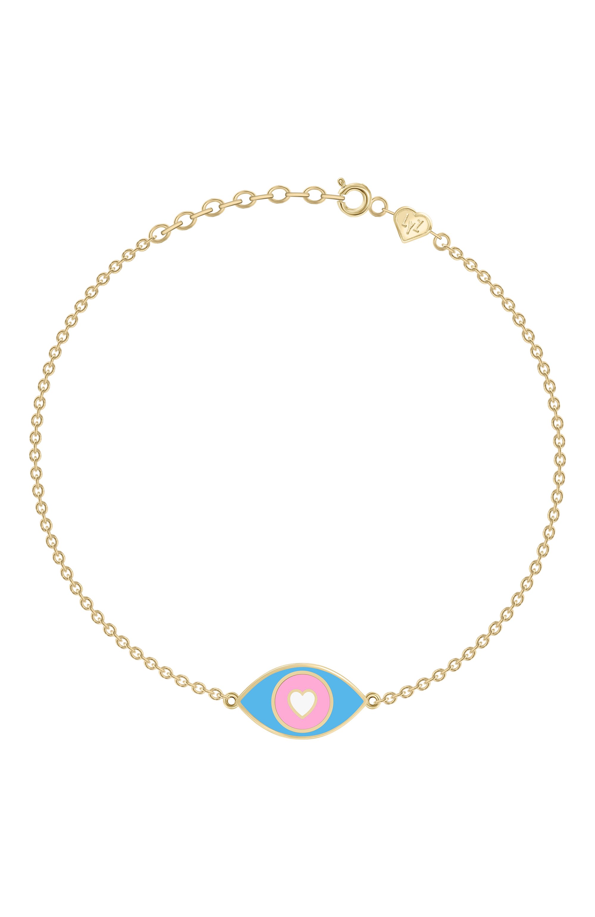 Браслет LUCKY ZNAKY бесцветного цвета по цене 69000 руб., арт. ABRTE1561, фото 1 Браслет LUCKY ZNAKY, арт. ABRTE1561, фото 1