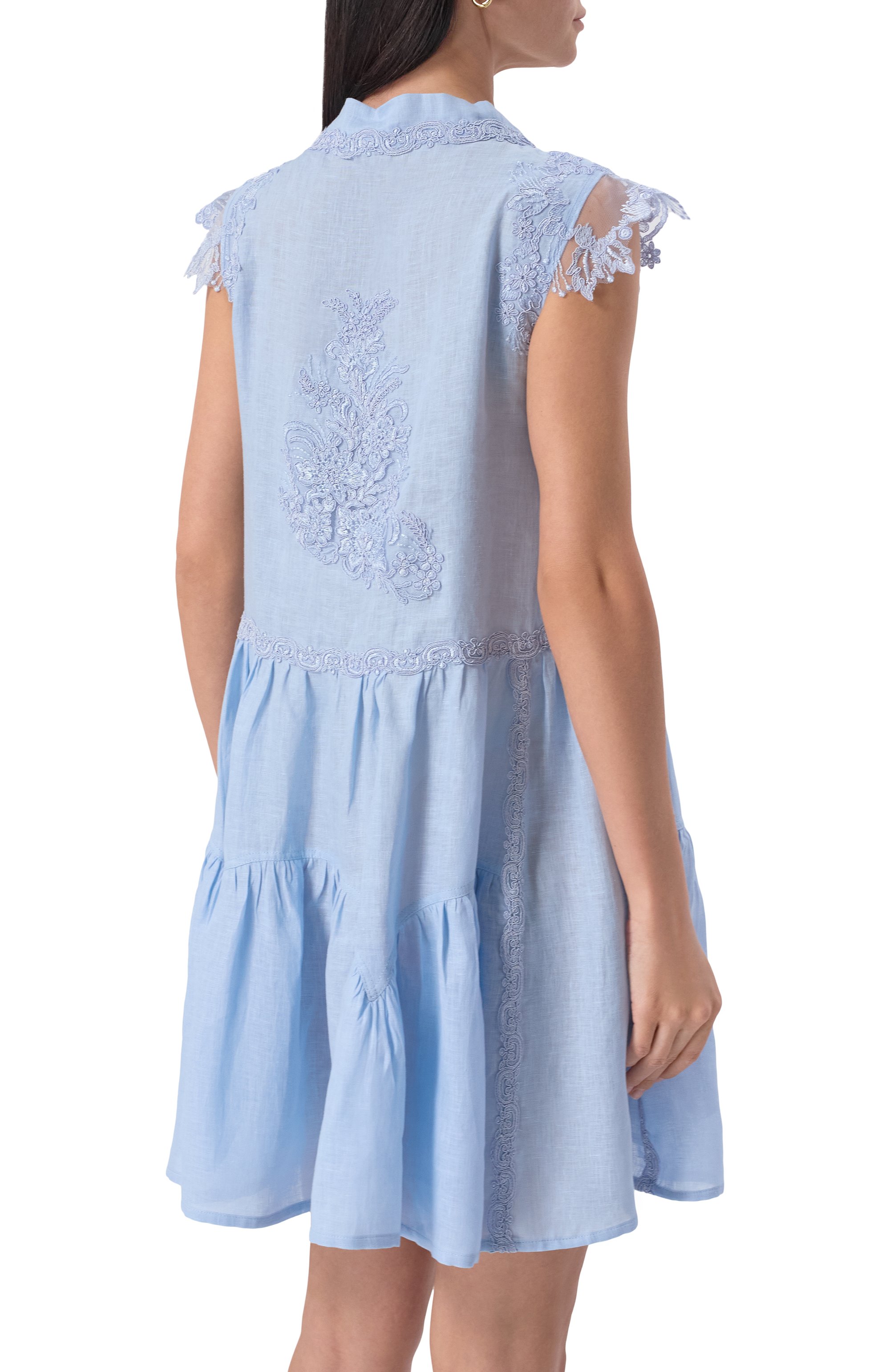 Платье изо льна и вискозы MAURIZIO, арт. W06050679, фото 4