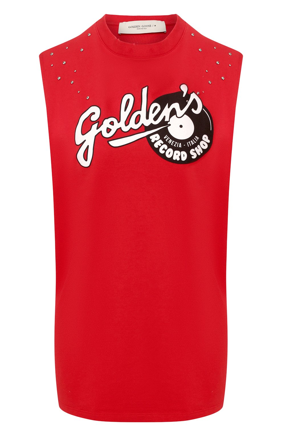 Хлопковая майка GOLDEN GOOSE DELUXE BRAND, арт. G36WP023.Y7, фото 1