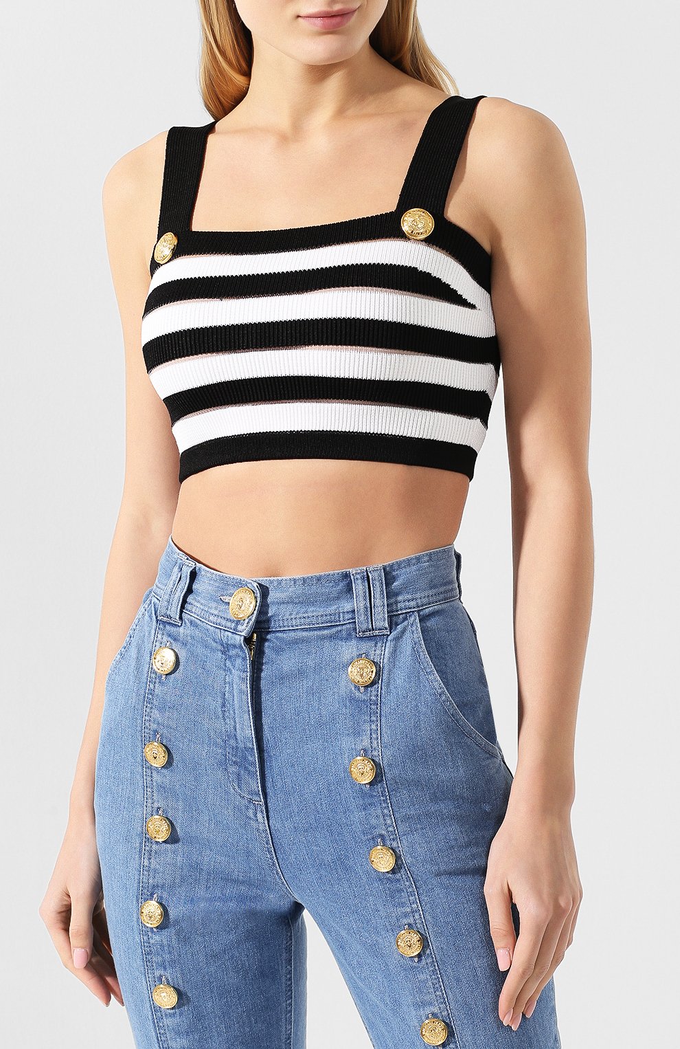 Топ в полоску BALMAIN, арт. RF10684/K289, фото 3