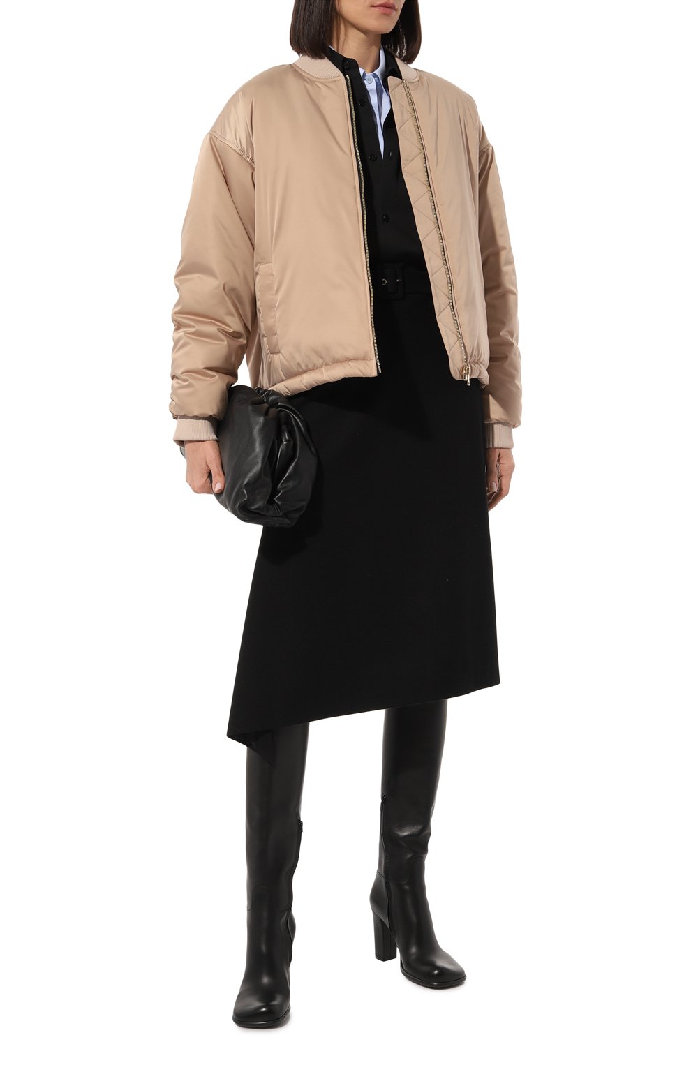 Бомбер SEVEN LAB золотого цвета по цене 33180 руб., арт. SCN.15.620.322, фото 2 Бомбер SEVEN LAB, арт. SCN.15.620.322, фото 2