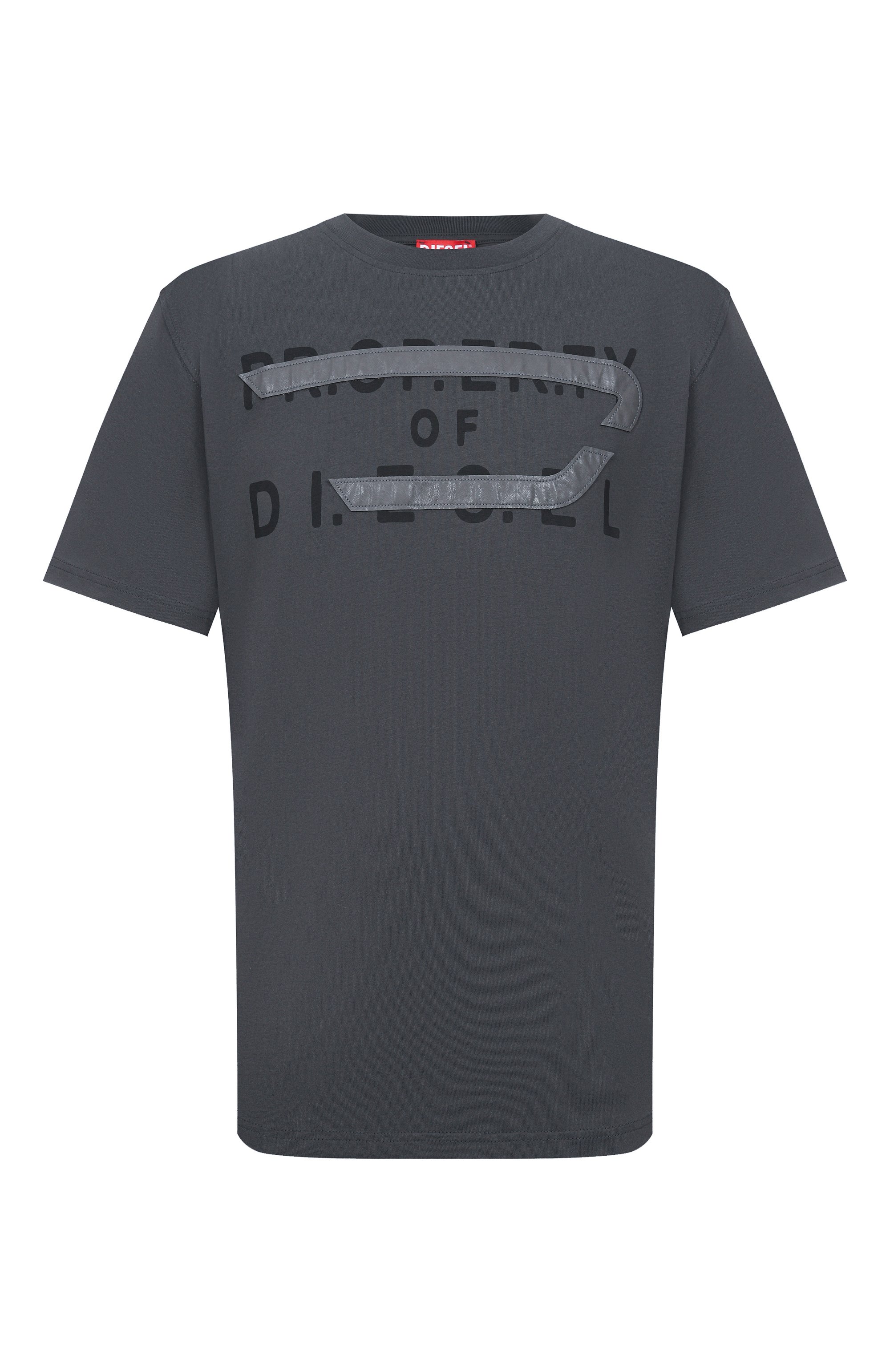 Хлопковая футболка DIESEL, арт. A21027/0DMBJ, фото 1