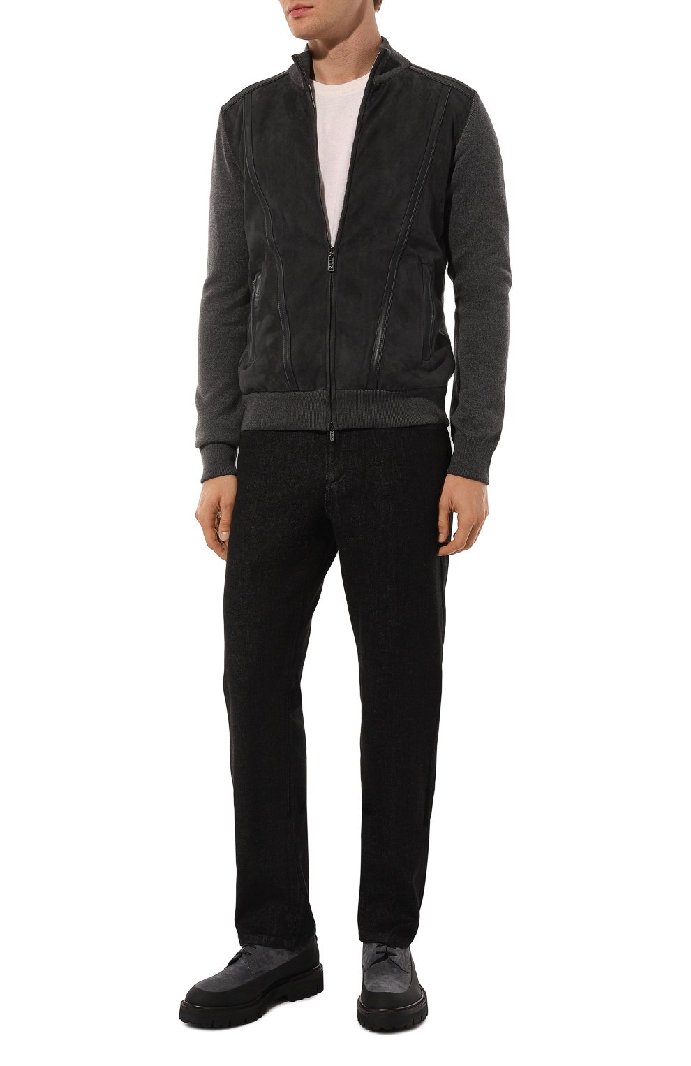 Комбинированный кардиган ZILLI, арт. KZMCB1M0270VTRI00, фото 2