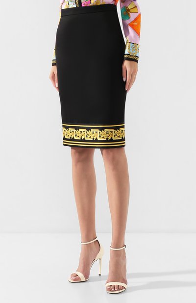 Шерстяная юбка VERSACE, арт. A83917/A220850, фото 3