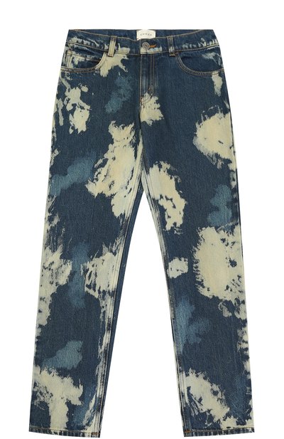 Джинсы прямого кроя с контрастной отделкой GUCCI, арт. 456688/XD551, фото 1