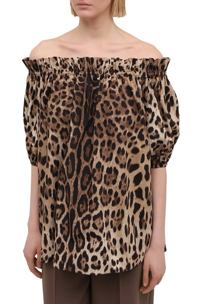 Хлопковый топ DOLCE & GABBANA, арт. F71J7T/HS5E3, фото 3