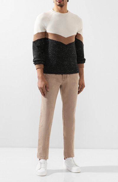 Свитер из смеси шерсти и кашемира BRUNELLO CUCINELLI, арт. M46700100, фото 2