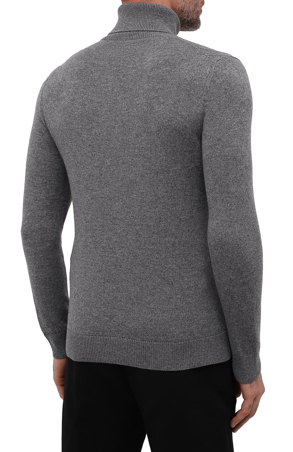 Кашемировая водолазка IL BORGO CASHMERE серого цвета по цене 92400 руб., арт. 57-210-01G0, фото 4 Кашемировая водолазка IL BORGO CASHMERE, арт. 57-210-01G0, фото 4