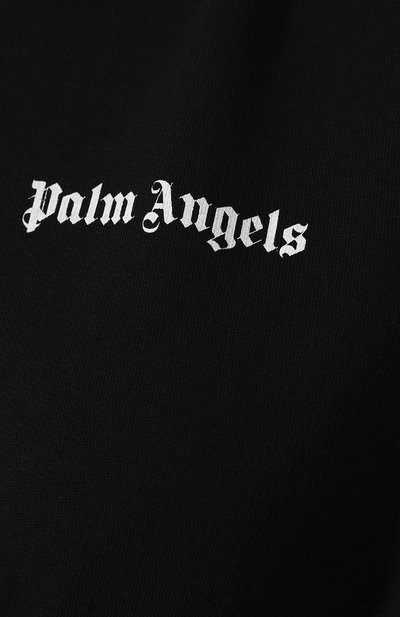 Хлопковое худи PALM ANGELS черно-белого цвета по цене 43900 руб., арт. PWBB012R194410011001, фото 5 Хлопковое худи PALM ANGELS, арт. PWBB012R194410011001, фото 5