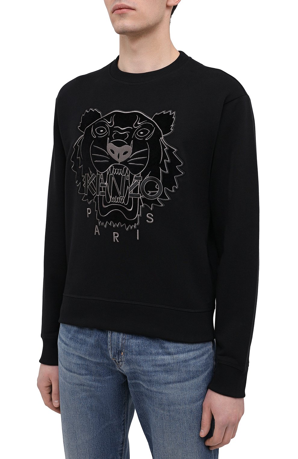 Хлопковый свитшот KENZO, арт. FA65SW1104XJ, фото 3