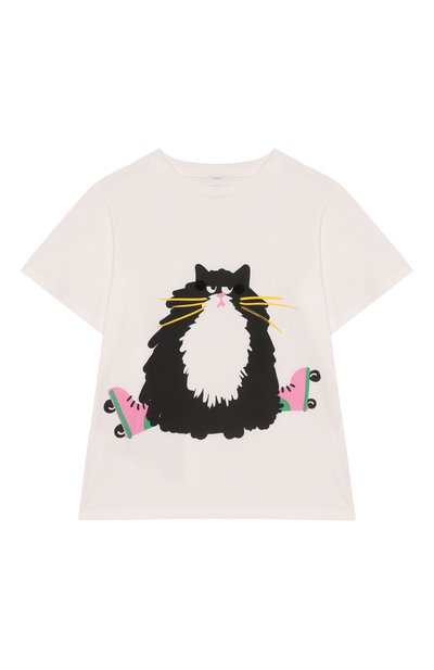 Хлопковая футболка STELLA MCCARTNEY, арт. TW8C01, фото 1