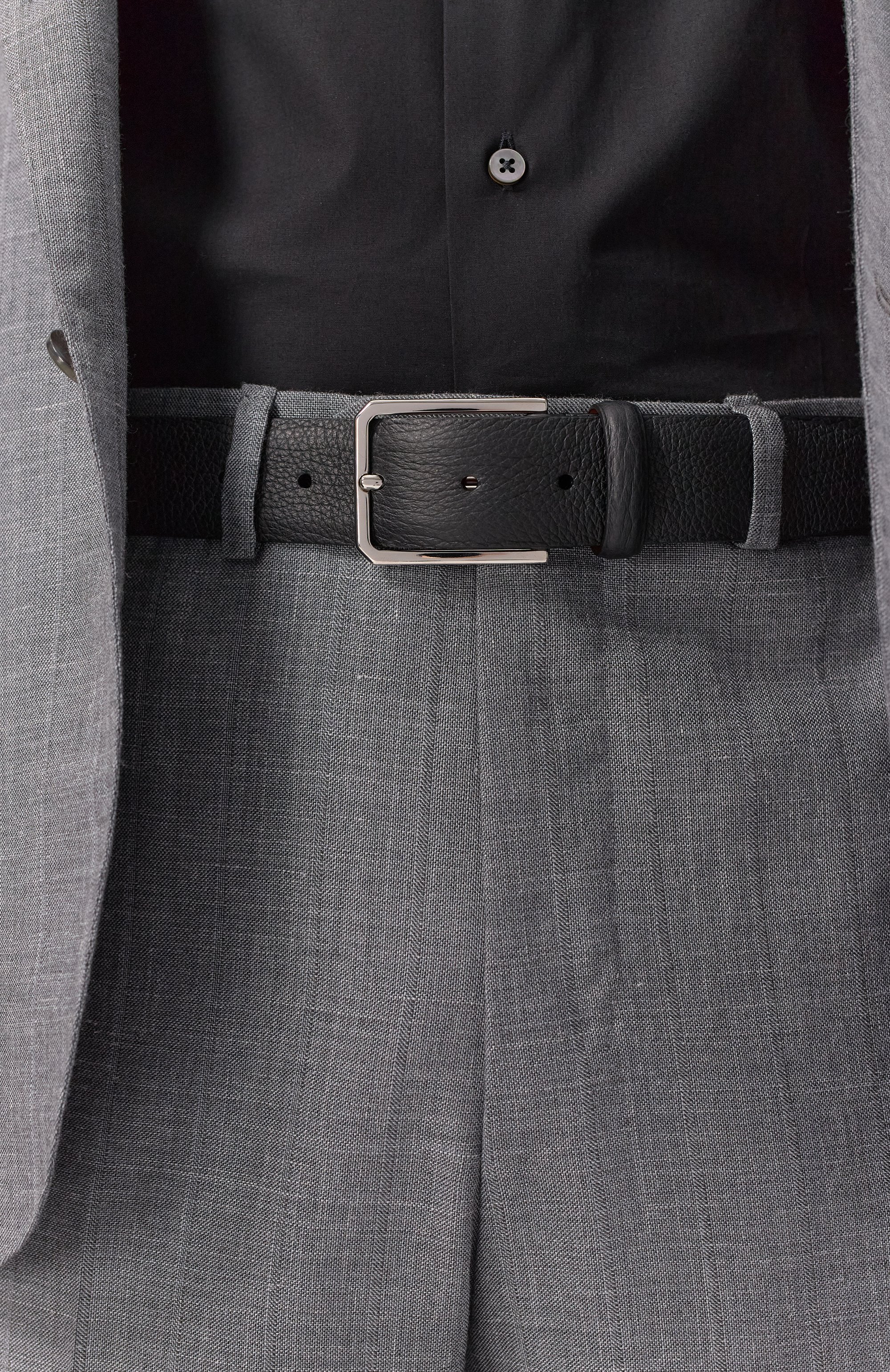 Кожаный ремень SANTONI, арт. CM35VS003B91EMIA, фото 2