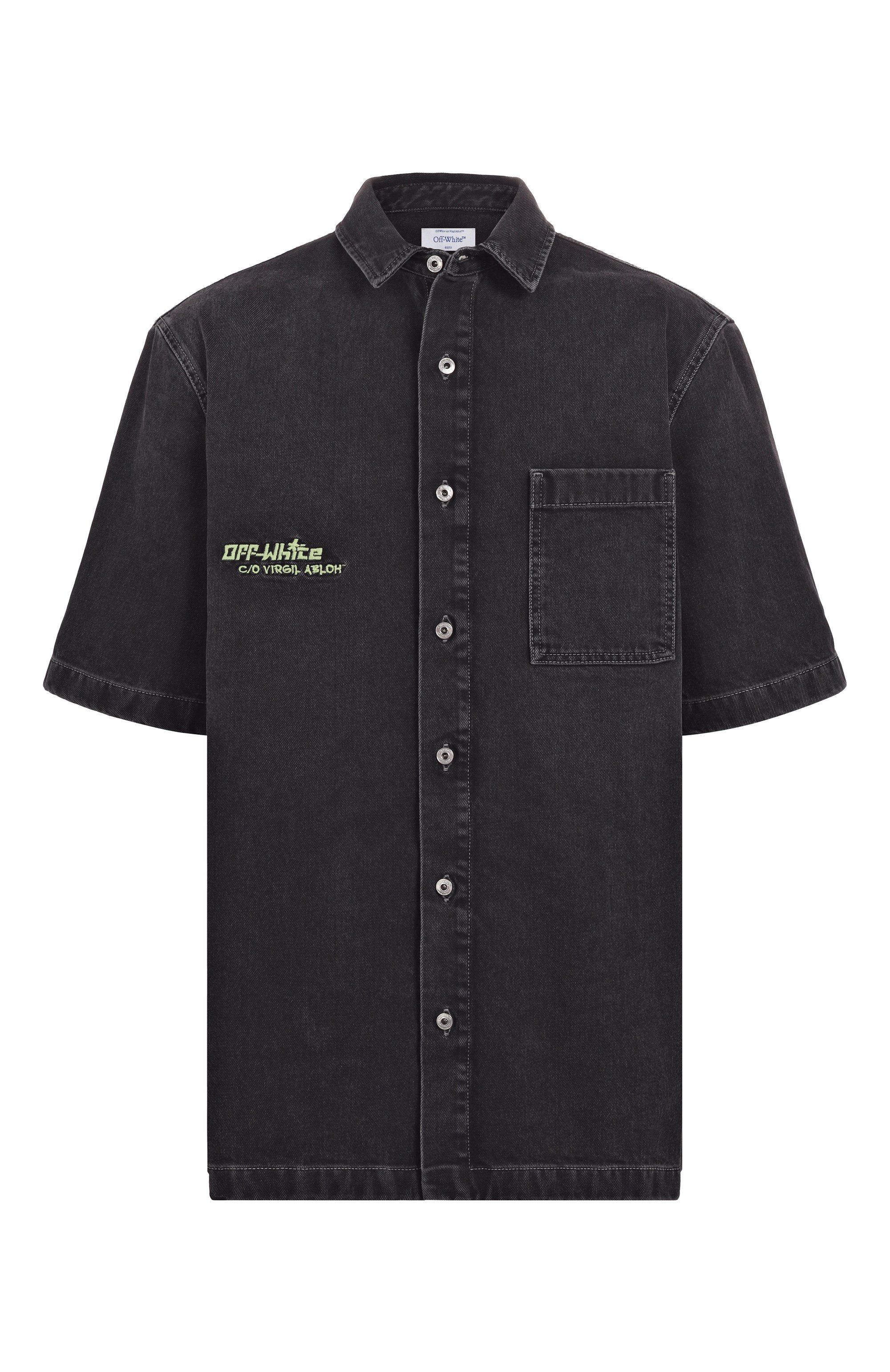 Джинсовая рубашка OFF-WHITE, арт. 0MYD05AS25DEN001, фото 1