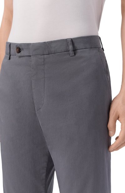 Брюки из хлопка и шелка BERWICH, арт. SC/1-GD/DV0955X, фото 5