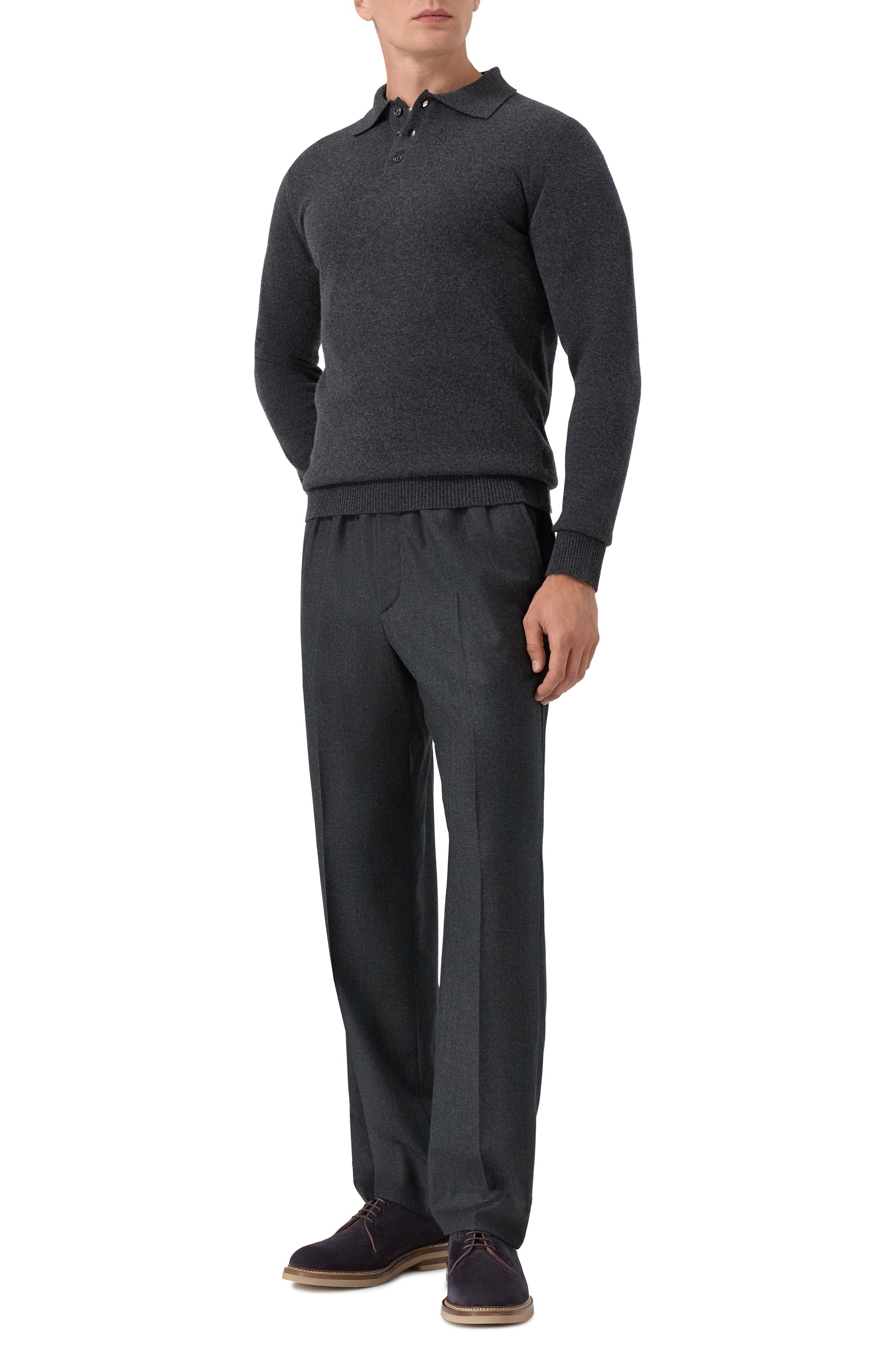 Поло из шерсти и кашемира DANIELE FIESOLI, арт. DF0066, фото 2