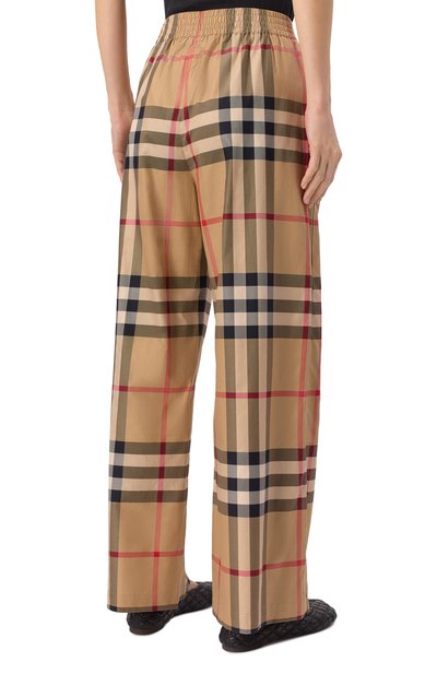Хлопковые брюки BURBERRY, арт. 8071101, фото 4