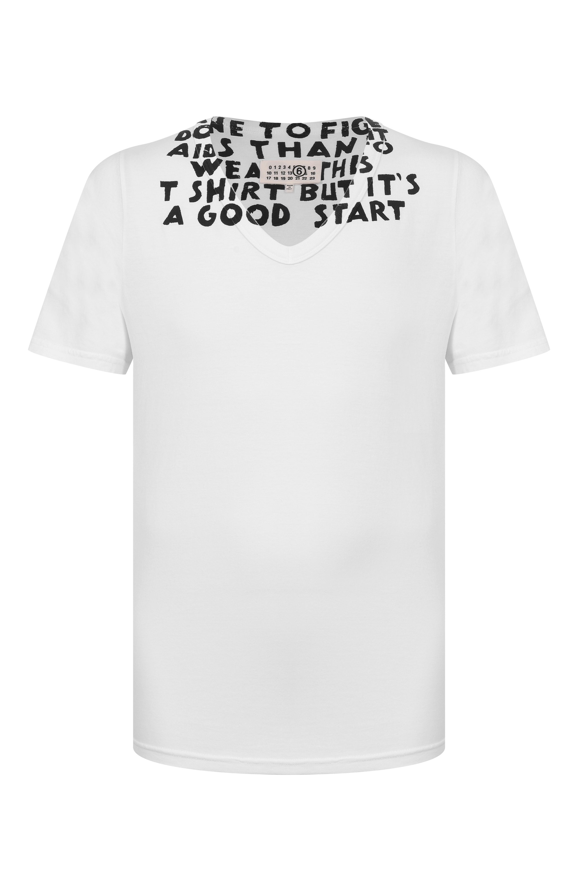 Хлопковая футболка MM6, арт. SH2GC0022/M20115, фото 1