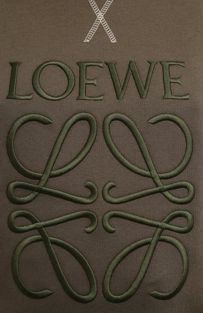 Хлопковое худи LOEWE, арт. S359341XA9, фото 5