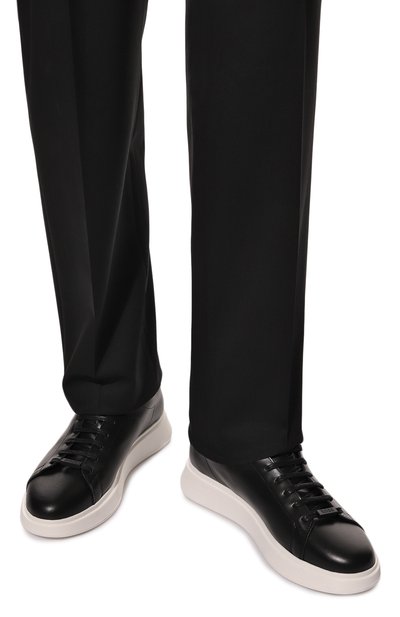 Кожаные кеды BOSS, арт. 50487257, фото 3