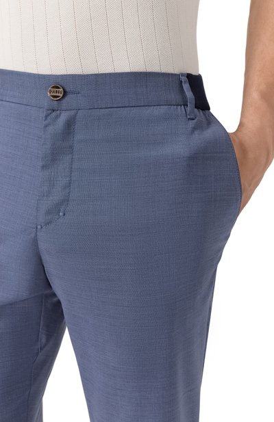 Шерстяные брюки ZILLI, арт. CP201DM0201VUC000, фото 5