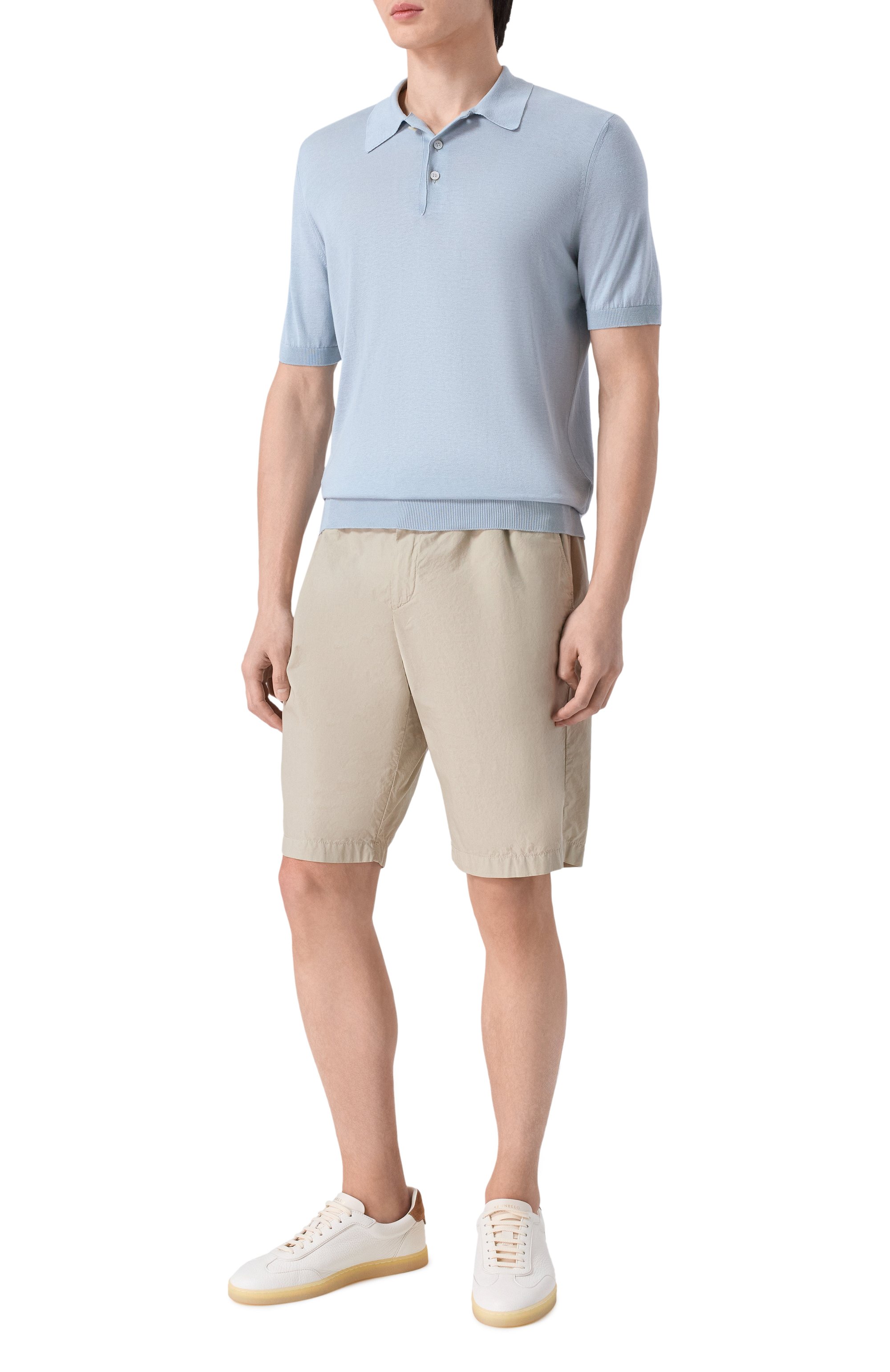 Хлопковые шорты PAUL&SHARK, арт. 25414026, фото 2