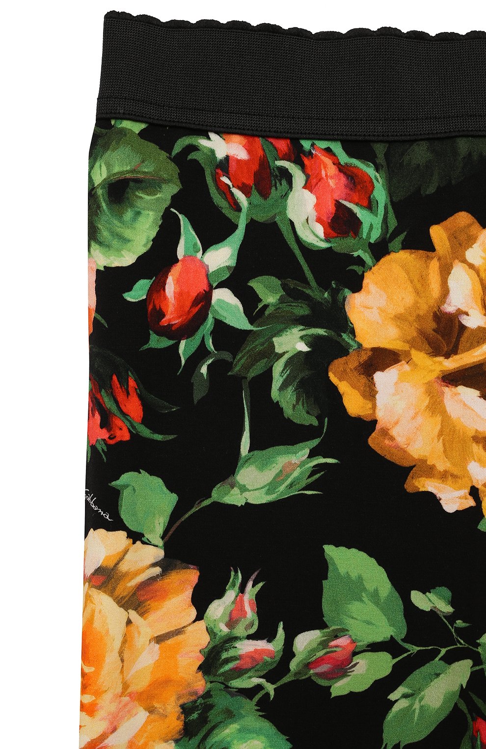 Хлопковые легинсы DOLCE & GABBANA, арт. L5JPB8/FSG9A, фото 3