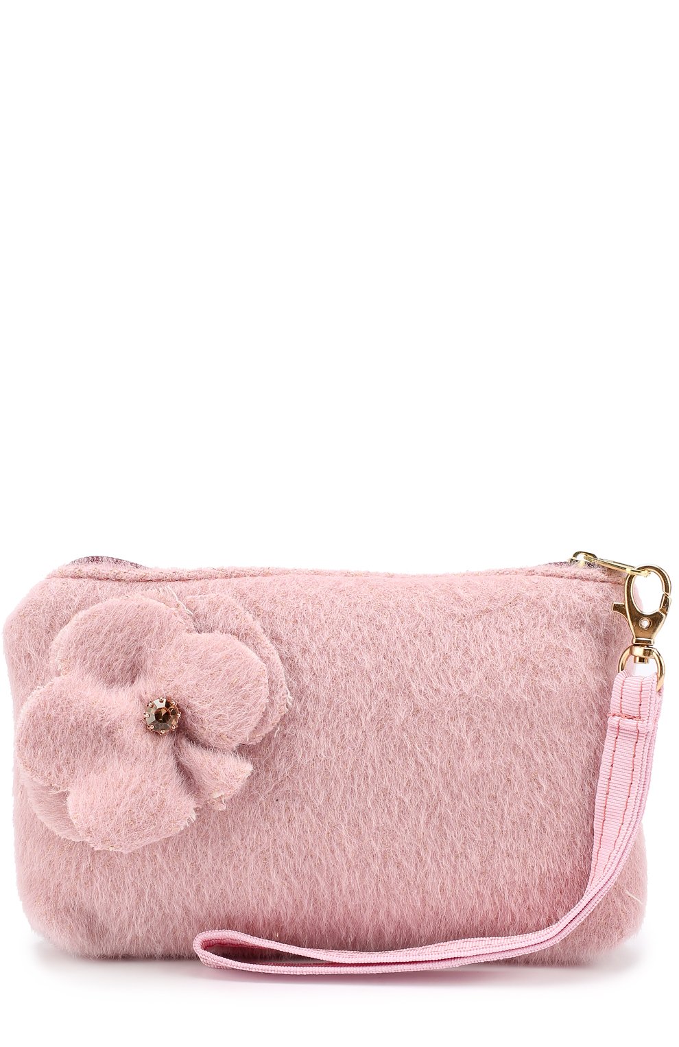 Клатч из шерсти с цветочной аппликацией I PINCO PALLINO, арт. 1702100202/07380, фото 4